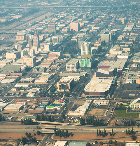 Fresno arizona skyline